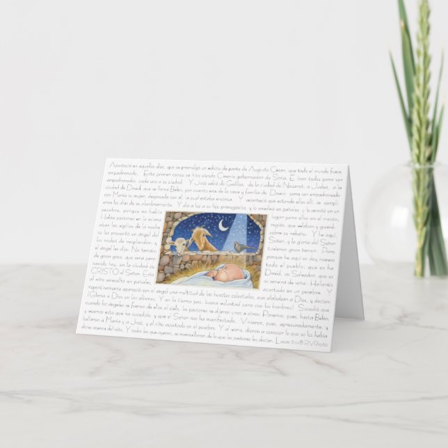 Festiva Tarjeta Navideña (Anverso)