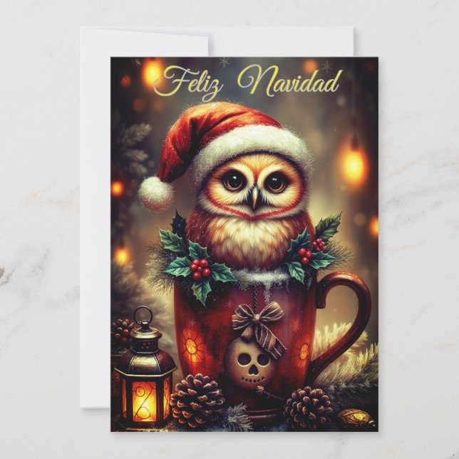 Festiva Tarjeta Navideña  (Anverso)