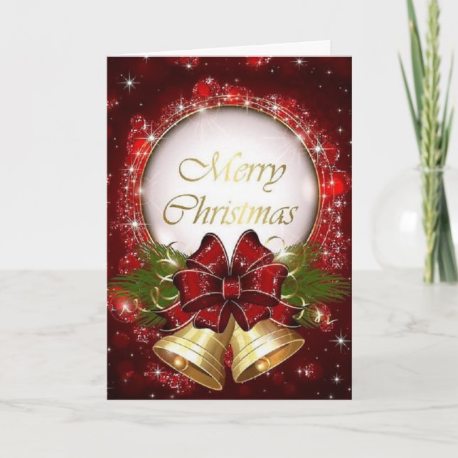 Festiva Tarjeta navideña #002 (Anverso)