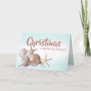Festiva Tarjeta navideña de felicitaciones navideñas de Oc