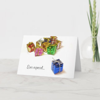 Festiva Tarjeta Navideña "Eres especial"