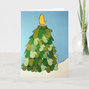 Festiva Tarjeta navideña feliz