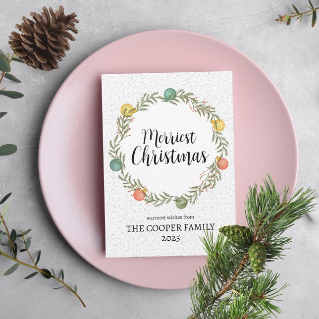 Festiva Tarjeta navideña más hermosa de Navidades (Subido por el creador)