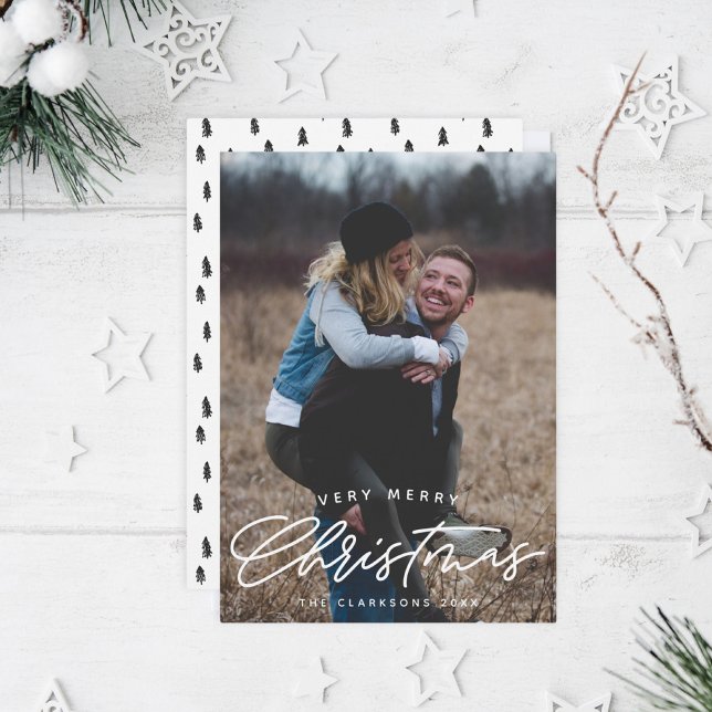 Festiva Tarjeta navideña muy feliz (Subido por el creador)