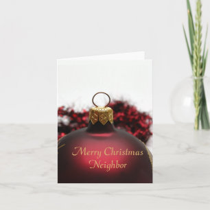Festiva Tarjeta navideña Neighbourne