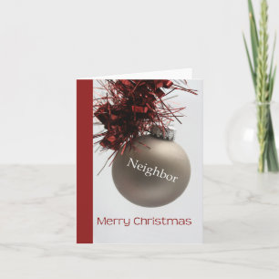 Festiva Tarjeta navideña Neighbourne
