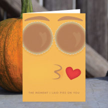 Tarjeta navideña para besos teñidos