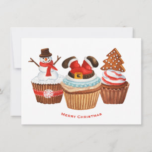 Festiva Tarjeta navideña para fiestas navideñas