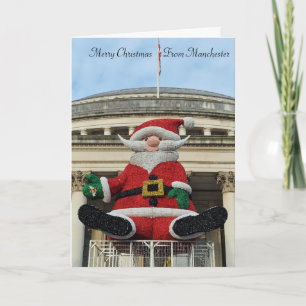 Festiva Tarjeta navideña para Navidades de Manchester
