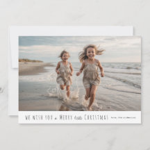 Tarjeta navideña para Navidades pequeños