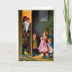 Festiva Tarjeta navideña para niños
