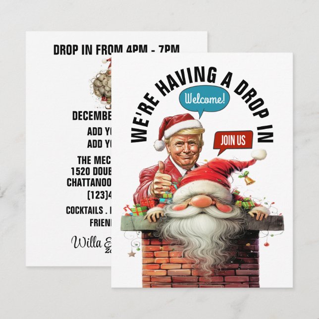 FESTIVA TARJETA NAVIDEÑA PLANA PARA ENVIAR (Anverso / Reverso)