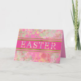 Festiva Tarjeta navideña Watercolor Springtime Easter