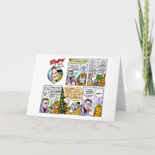 Festiva Tarjeta navideña Zippy #1