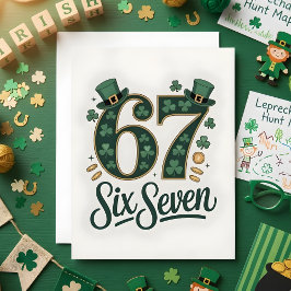 Festiva Tarjeta para niños del meme del día de San Patrici