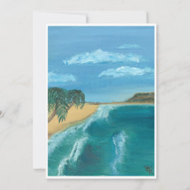 Festiva tarjeta paraíso