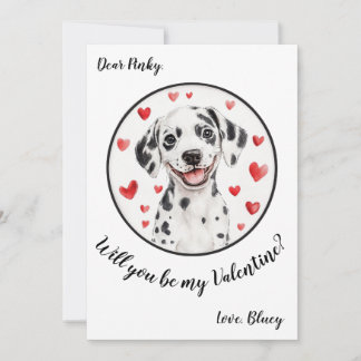Festiva Tarjeta personalizable del Día de San Valentín Dál