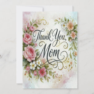 Festiva Tarjeta personalizada del Día de la Madre con foto