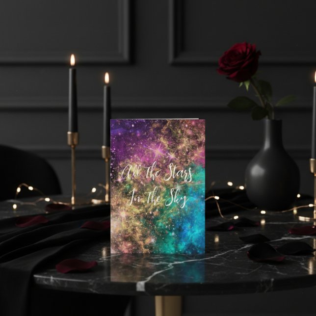 Festiva Tarjeta Personalizada del Día de San Valentín Estr (Subido por el creador)