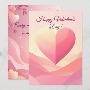 Festiva Tarjeta personalizada del Día de San Valentín – Sa