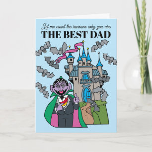 Festiva Tarjeta personalizada del Día del Padre de Count d