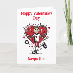 Festiva Tarjeta personalizada divertida de San Valentín de