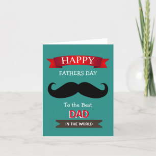 Festiva Tarjeta personalizada Feliz Día del Padre