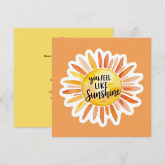 Festiva Tarjeta Personalizada 'Tú Eres Como La Luz Del Sol