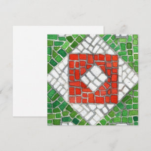 Festiva Tarjeta plana de 5.25 plazas MOSAIC