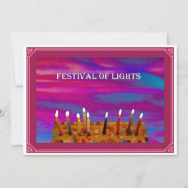 Festiva Tarjeta plana de vacaciones