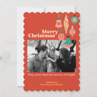 Festiva Tarjeta plana de vacaciones