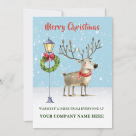 Festiva Tarjeta plana de vacaciones