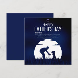 Festiva Tarjeta plana de vacaciones