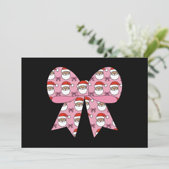 Festiva Tarjeta plana de vacaciones (Anverso de pie)