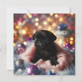 Festiva Tarjeta plana de vacaciones de 5,25" x 5,25