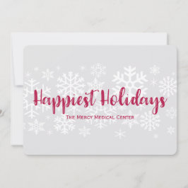 Festiva Tarjeta plana de vacaciones para empresas de gran 