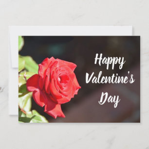 Festiva Tarjeta plana del día de San Valentín