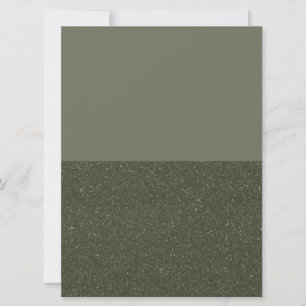 Festiva Tarjeta plana plana verde de mosaico dividida - fo