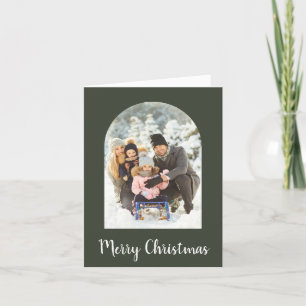 Festiva Tarjeta plegada de Personalizado fotográfico con f