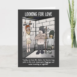 Festiva Tarjeta plegada de tortura