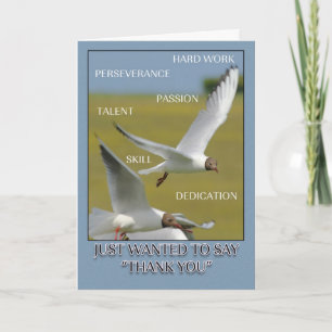 Festiva Tarjeta Profesional de Administración para el Día 