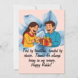 Festiva Tarjeta Raksha Bandhan