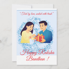 Festiva Tarjeta Raksha Bandhan