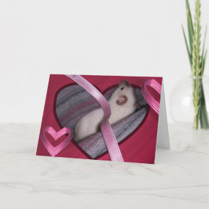 Festiva Tarjeta: Ratón de la tarjeta del día de San