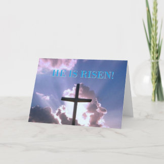Festiva Tarjeta religiosa de Pascua