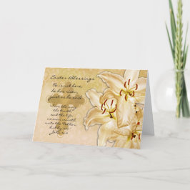 Festiva Tarjeta Religiosa De Pascua - Se Ha Levantado - Cr