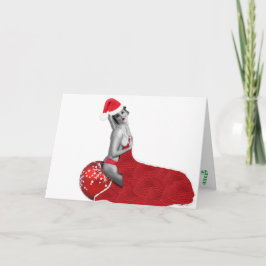 Festiva Tarjeta Retro Vintage Sexy Pinup Chica Navidades d