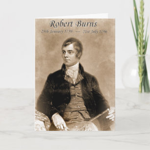 FESTIVA TARJETA ROBERT BURNS