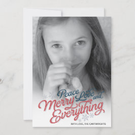 Festiva Tarjeta roja americana de la foto del día de