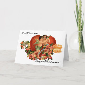 Festiva Tarjeta romántica de la tarjeta del día de San